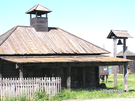 Пожарная с дозорной каланчой. XIX век.